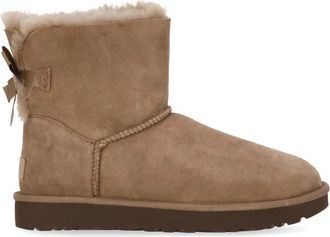 UGG Mini Bailey Bow II - Dames - Winterlaarzen - Bruin - 39 EU - Polyester - Schoenen