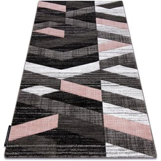RugsX Alfombra Alter Bax Rayas Rosado Pink 160x220 Cm