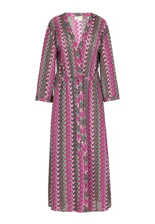 Izia Kimono Dames Roze Veelkleurig