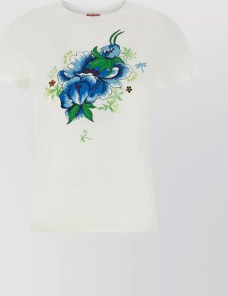 Kenzo peonies floral print t-shirt