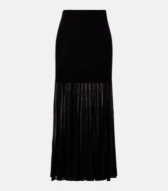 スカート GIVENCHY PLEATED MONOGRAM SKIRT Givenchy Pleated Skirt In Monogram 72 Jacquard from $973.00