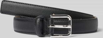 HUGO BOSS Gürtel aus Echtem Rindsleder Modell NAVYA in Black, Größe 100