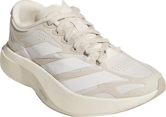 adidas Adizero Evo SL EXO Running Shoe in White/white/crystal Linen at Nordstrom, Size 10.5