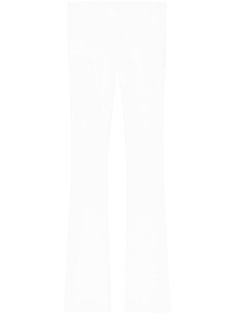 Courrèges Pantaloni sartoriali Oblique - Bianco
