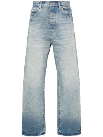 Purple Jeans con applicazione - Blu