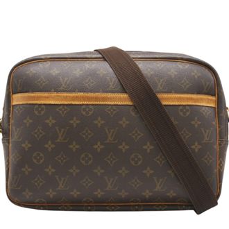 Louis Vuitton Brown Monogram Monogram Shoulder Bag (Pre-Owned)