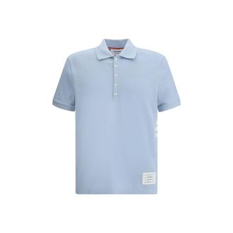 Thom Browne Blauwe Katoenen Poloshirt