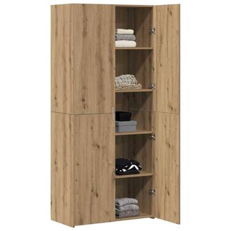 Berkfield Home Highboard Artisan Oak 40x42.5x185 cm Engineered Wood in Brown