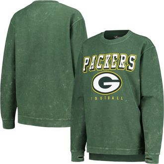G-III 4Her by Carl Banks Womens G-III 4Her by Carl Banks Green Green Bay Packers Comfy Cord Pullover Sweatshirt at Nordstrom, Size X-Small