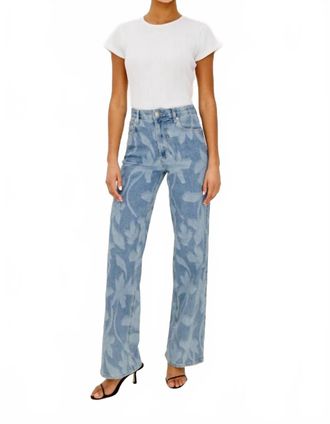 Rails Getty Cinched Waist Jean In Laser Floral