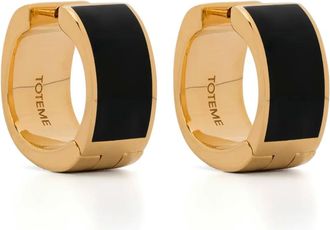 Toteme Signature oorringen - Goud