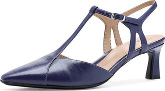 Naturalizer Torin2 High Womens Heels Blue Synthetic : 7.5 M (B), Faux Leather