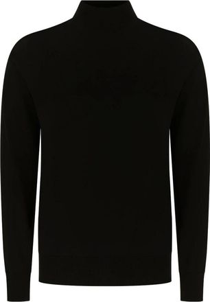 Alpha Studio Dolcevita - - Knitwear - Uomo - Nero - 2XL