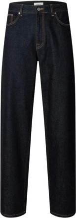 Selected Jeans, Heren, Blauw, W33, Katoen, Loose Ben Selvedge 804 Jeans