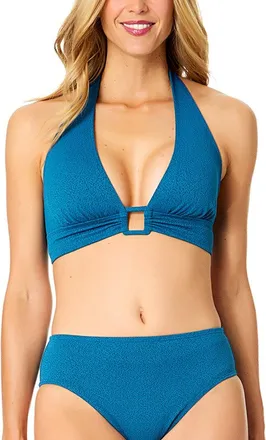 Anne Cole Halter Tie Back Neck Top