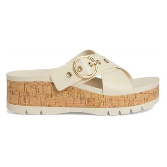 Reef Vista Higher Gia Vegan Leather Womens Platform Sandals - Vintage Cork - Size:UK 4.5