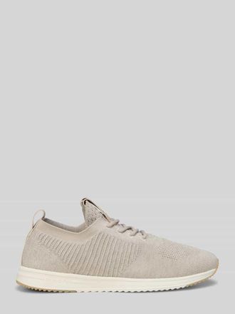 Marc O'Polo Low Top Sneaker mit strukturierter Stretch-Oberfl&auml;che in Sand, Gr&ouml;&szlig;e 40