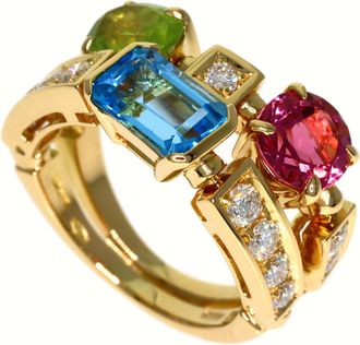 Bulgari Yellow Gold Yellow Gold Band Ring (Pre-Owned)