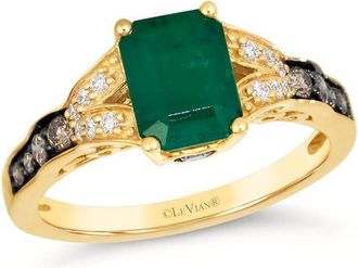 Le Vian Ladies Green Collection Rings set in 14K Honey Gold TTIS 8