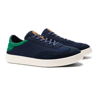 Olukai Mens Punini Sneaker In Navy/bamboo