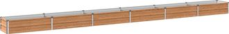vidaXL Cama De Jard&iacute;n Elevada Madera Marr&oacute;n 480 X 40 X 24 Cm Vidaxl