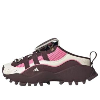 adidas (WMNS) adidas Seeulater Mule Brown Pink KJ4043