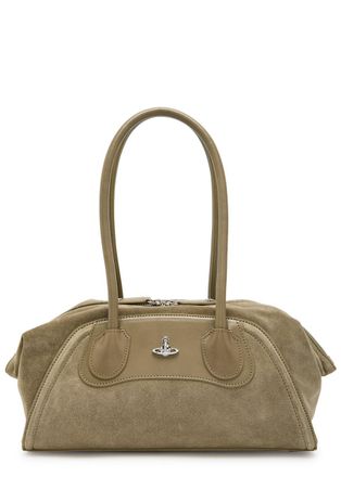 Vivienne Westwood Shirley Small Suede Holdall bag - Brown - One Size