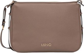 Liu Jo Arezu Crossbody Tas - Dames - Schoudertassen - Bruin - ONE Size - Polyester - Tassen