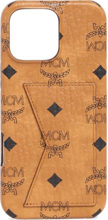 MCM Monogram iPhone 16 Pro Max Case in Cognac at Nordstrom Rack