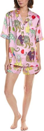 Karen Mabon 2pc Print Pajama Set