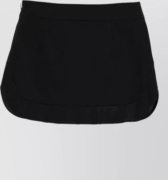 Pucci wool mini skirt