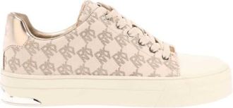 DKNY Dames/Dames York Lace Up Trainers (Wit)