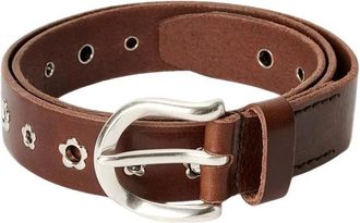 Our Legacy Accessoires, Heren, Bruin, 90 CM, Leer, 3.5 cm Bloem Riem