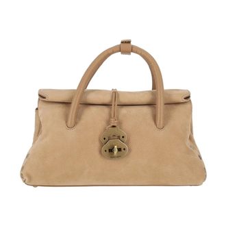 Zanellato Dames, Tassen, Beige, Maat: ONE Size Leer