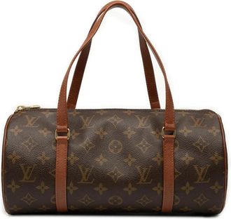 Louis Vuitton Borsa a mano Papillon 30 con monogramma 1994 - Marrone
