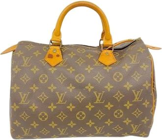 Louis Vuitton Pre-owned Handbags, female, Brown, Size: ONE SIZE Pre-owned Vintage Handbag