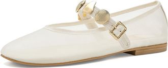 Dolce Vita Relan Mesh Womens Shoes White : 10.5 M