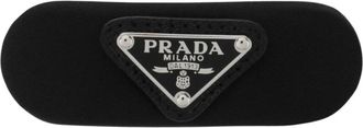 Prada Fermaglio in Re-Nylon - Dames - Haaraccessoires - Zwart - ONE Size - Nylon - Accessoires