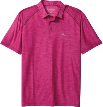 Tommy Bahama Palm Coast Pro Solid Polo in Fuchsine at Nordstrom, Size X-Large