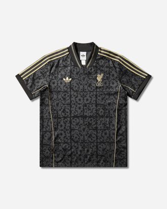 adidas Men s Liverpool FC LFSTLR Jersey Black / Gold