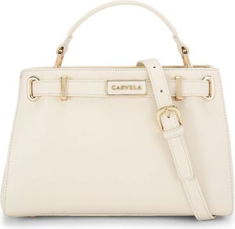 Carvela Womens Violet Belted Midi Bag - White - One Size