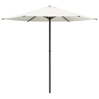 vidaXL Sombrilla De Jard&iacute;n 230 X 230 Cm Poli&eacute;ster Rectangular Crema Vidaxl