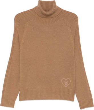 Liu Jo Coltrui met logodetail - Bruin