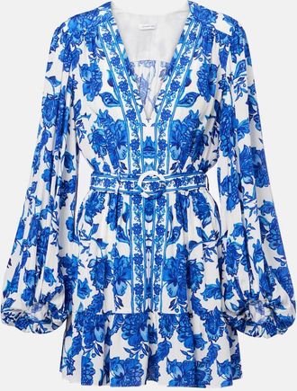 Alexandra Miro Copricostume Poppy con stampa floreale