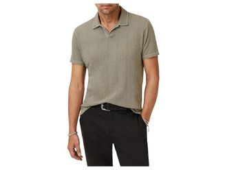 John Varvatos Zion Polo K6171F25 Mens T Shirt Spruce : 2XL, Cotton