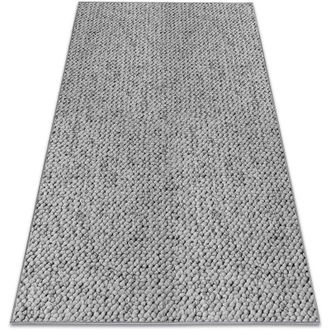RugsX Tappeto - moquette casablanca grigio grey 100x150 cm