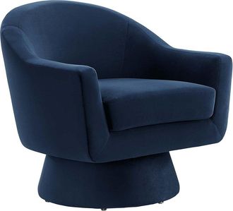 ModWay Astral Performance Velvet Swivel Chair