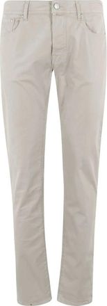 Jacob Cohen Slim-fit Jeans - Heren - Slim Fit Jeans - Grijs - W38 - Katoen - Jeans