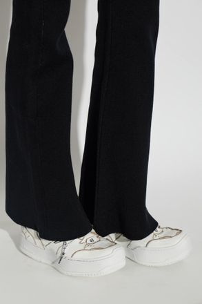 Balenciaga Hamptons Platform Sports Shoes, Womens, White