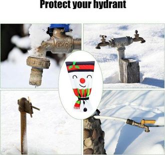 OEM Protectores Para Grifos Contra Las Heladas Invernales, Fundas Aislantes Reutilizables Para Grifos, Aptos Para Grifos, 2 Unidades